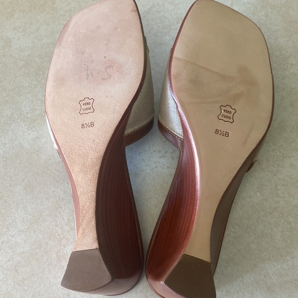 Talbots Wedge heel slip on sandals - Picture 5 of 7